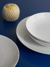 Platos llanos de porcelana Delight Modern, 2 uds., Porcelana, Blanco, Ø 27 cm