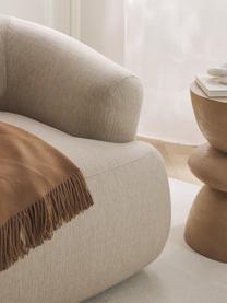 Poltrona Sofia, Rivestimento: Teddy (100% polipropilene, Struttura: abete rosso, truciolare, , Tessuto beige chiaro, Larg. 97 x Prof. 84 cm