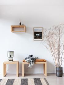 Wandgarderobe Rib aus Bambusholz, verschiedene Größen, Bambus, Hellbraun, B 45 x H 20 cm
