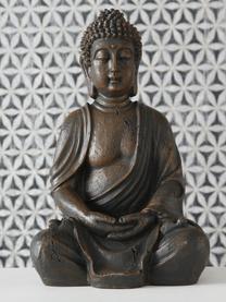 Figura decorativa Buddha, Plástico, Marrón oscuro, An 19 x Al 30 cm