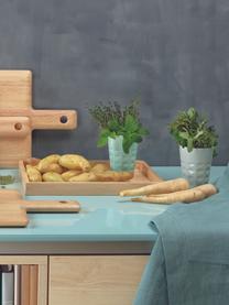 Dřevěný servírovací podnos Wood Light, Dřevo, Světlé dřevo, D 33 cm, Š 25 cm