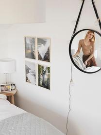 LED lichtslinger Bulb, 360 cm, 10 lampions, Lampions: kunststof, Fitting: metaal, Transparant, goudkleurig, L 360 cm