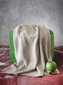 Baby-Kuscheldecke Alessia aus Bio-Baumwolle, 100% Biobaumwolle, Beige, B 80 x L 100 cm