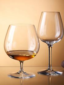 Bicchiere da cognac Purismo 4 pz, Vetro, Trasparente, Ø 7 x Alt. 13 cm, 470 ml