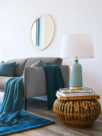 Divano 2 posti in velluto con piedini in metallo Moby, Rivestimento: velluto (rivestimento in , Struttura: legno di pino massiccio, , Piedini: metallo verniciato a polv, Velluto grigio, Larg. 170 x Prof. 95 cm