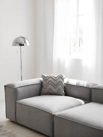 Canapé 4 places modulable gris clair Lennon, Tissu gris clair, larg. 327 x prof. 119 cm