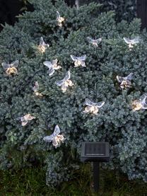 Guirlande lumineuse solaire Papillon, 280 cm, 15 lampions, Noir, transparent, long. 280 cm