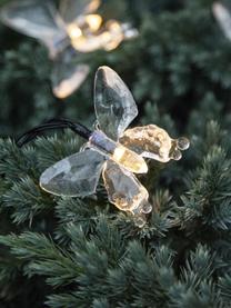 Solarna girlanda świetlna Papillon, dł. 280 cm i 15 lampionów, Czarny, transparentny, D 280 cm