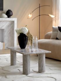 Klasický mramorový konferenční stolek Mabel, Mramor, Travertin, Š 100 cm, V 35 cm