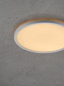 Petit plafonnier LED à intensité lumineuse variable Oja, Blanc, Ø 42 x haut. 2 cm