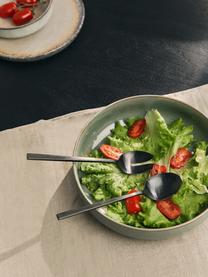 Couverts à salade Shine, 2 élém., Acier inoxydable 18/10

Les couverts sont fabriqués en acier inoxydable. Ils sont donc durables, ne rouillent pas et sont résistants aux bactéries, Noir, mat, long. 24 cm