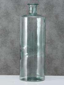 Bodenvase Pavlo aus recyceltem Glas, Glas, recycelt, Grün, Ø 25 x H 75 cm