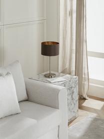 Lampe à poser Jamie, Gris, couleur argentée, Ø 23 x haut. 42 cm
