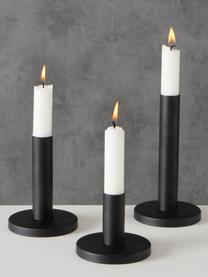 Kerzenhalter-Set Malko, 3-tlg., Metall, beschichtet, Schwarz, Set mit verschiedenen Größen