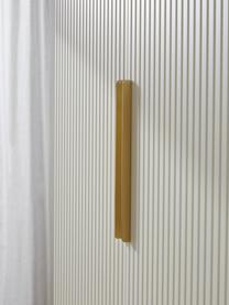 Modulaire draaideurkast Simone in beige, 200 cm breed, diverse varianten, Frame: spaanplaat, FSC-gecertifi, Hout, beige, Basis interieur, hoogte 200 cm