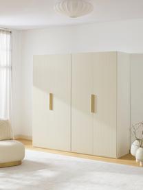 Modulární skříň s otočnými dveřmi Simone, šířka 200 cm, více variant, Dřevo, béžová, Interiér Classic, výška 236 cm