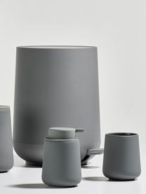 Vaso cepillo de dientes de porcelana Nova One, Porcelana, Gris, Ø 8 x Al 10 cm