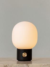 Lampa stołowa z funkcją przyciemniania JWDA, Biały, czarny, Ø 15 x W 22 cm