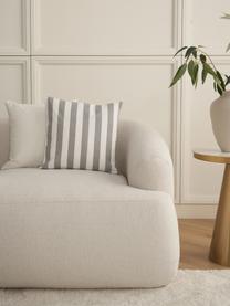 Poszewka na poduszkę Timon, 100% bawełna, Jasny szary, biały, S 50 x D 50 cm