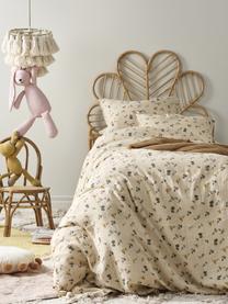 Musselin-Bettdeckenbezug Belle, Webart: Musselin Musselin ist ein, Beige, gemustert, B 140 x L 220 cm