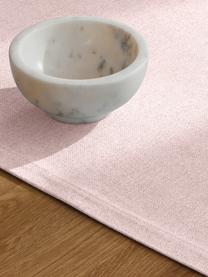 Tischläufer Riva aus Baumwollgemisch in Rosa, 55% Baumwolle, 45% Polyester, Rosa, B 40 x L 150 cm