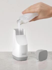 Dosificador de jabón Slim, Polipropileno (PP), Gris claro, blanco, An 9 x Al 14 cm