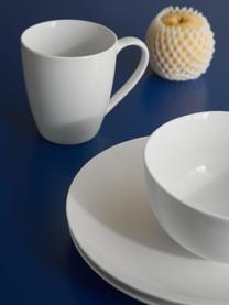 Sada porcelánového snídaňového nádobí Delight Classic, 12 dílů, Porcelán, Bílá, Pro 4 osoby (12 dílů)