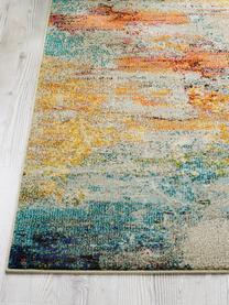 Alfombra corredor de diseño Celestial, Parte superior: 100% polipropileno, Reverso: yute, Multicolor, An 70 x L 230 cm
