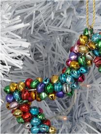 Adorno navideño con cascabeles Star, Metal recubierto, Multicolor, An 14 x Al 14 cm