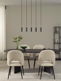 Grande suspension Arvo, Noir, larg. 75 x haut. 120 cm