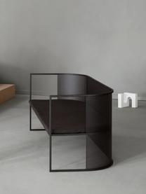 Outdoor zitkussen Bauhaus, Bekleding: 100% acryl stof Met 30.00, Zwart, B 166 x L 63 cm