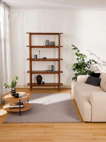Tenký ručně tkaný bavlněný koberec Agneta, 100 % bavlna, Taupe, Š 70 cm, D 140 cm (velikost XS)