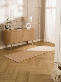 Tapis d'extérieur Toronto, 100 % polypropylène, Beige, larg. 80 x long. 200 cm