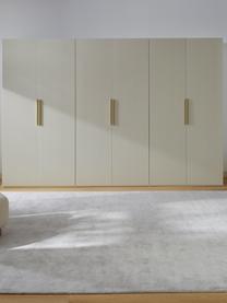 Modulaire draaideurkast Simone, 300 cm breed, diverse varianten, Hout, beige, Klassiek interieur, B 300 x H 236 cm