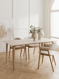 Esstisch Archie aus Eichenholz, in verschiedenen Größen, Massives Eichenholz, lackiert
100 % FSC Holz aus nachhaltiger Forstwirtschaft, Eichenholz, hell lackiert, B 180 x T 90 cm