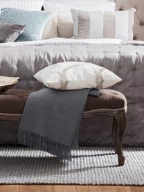 Leichte Babyalpaka-Decke Luxury, Dunkelgrau, B 130 x L 200 cm