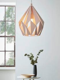 Lampa wisząca w stylu scandi Carlton, Odcienie morelowego, Ø 31 x W 40 cm