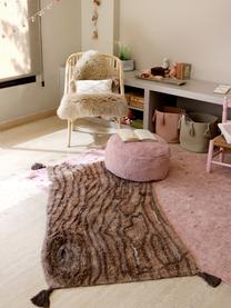 Pouf pour enfant, fait main Chill, Rose, Ø 50 x haut. 20 cm