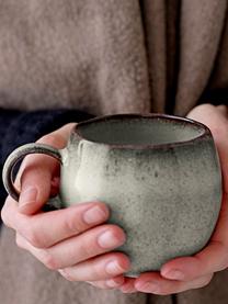 Tazza fatta a mano Sandrine, Gres, Tonalità grigie, Ø 10 x Alt. 10 cm, 400 ml