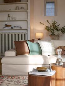 Modulares Sofa Russell (3-Sitzer) mit abnehmbaren Bezügen, Bezug: 100% Baumwolle Der strapa, Gestell: Massives Kiefernholz FSC-, Füße: Kunststoff, Webstoff Beige, B 206 x T 103 cm