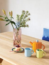 Teiera Tube, 900 ml, Gres, Arancione, azzurro, 900 ml