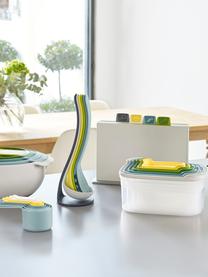 Set de utensilios de cocina con soporte Nest, 6 pzas., Plástico termoplástico, Tonos verde y amarillo, Ø 12 x Al 34 cm