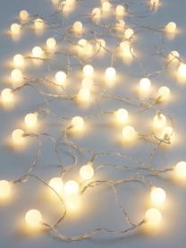 Outdoor LED-Lichterkette Slingan, 735 cm, Lampions: Kunststoff, Transparent, L 735 cm, 50 Lampions