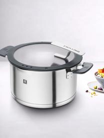 Batería de cocina de acero inoxidable Simplify, 5 pzas., Plateado, Set de diferentes tamaños, 5 pzas.