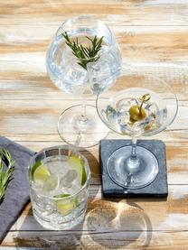 Kieliszek do koktajli Gin, 2 szt., Szkło kryształowe, Transparentny, Ø 11 x W 22 cm, 630 ml