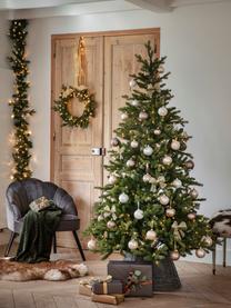 Decoratieve LED kerstboom Allison, Voet: metaal, Groen, Ø 97 x H 150 cm