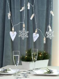 Guirlande lumineuse LED, Clippy, long. 135 cm, Transparent, long. 135 cm, 10 lampions