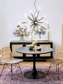 Lampa wisząca Spike, Czarny, odcienie złotego, Ø 90 cm