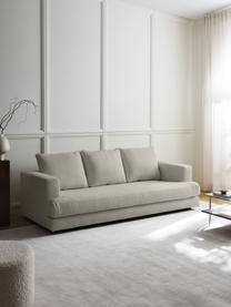 Sofa Tribeca (3-Sitzer), Bezug: 100 % Polyester Der hochw, Gestell: Massives Kiefernholz, Webstoff Hellgrau, B 228 x T 104 cm