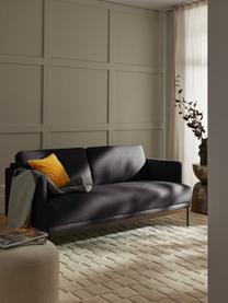 Bank Fluente (2-zits), Bekleding: 100% polyester. Met 40.00, Frame: massief grenenhout, FSC-g, Poten: gepoedercoat metaal., Geweven stof antraciet, B 166 x D 85 cm